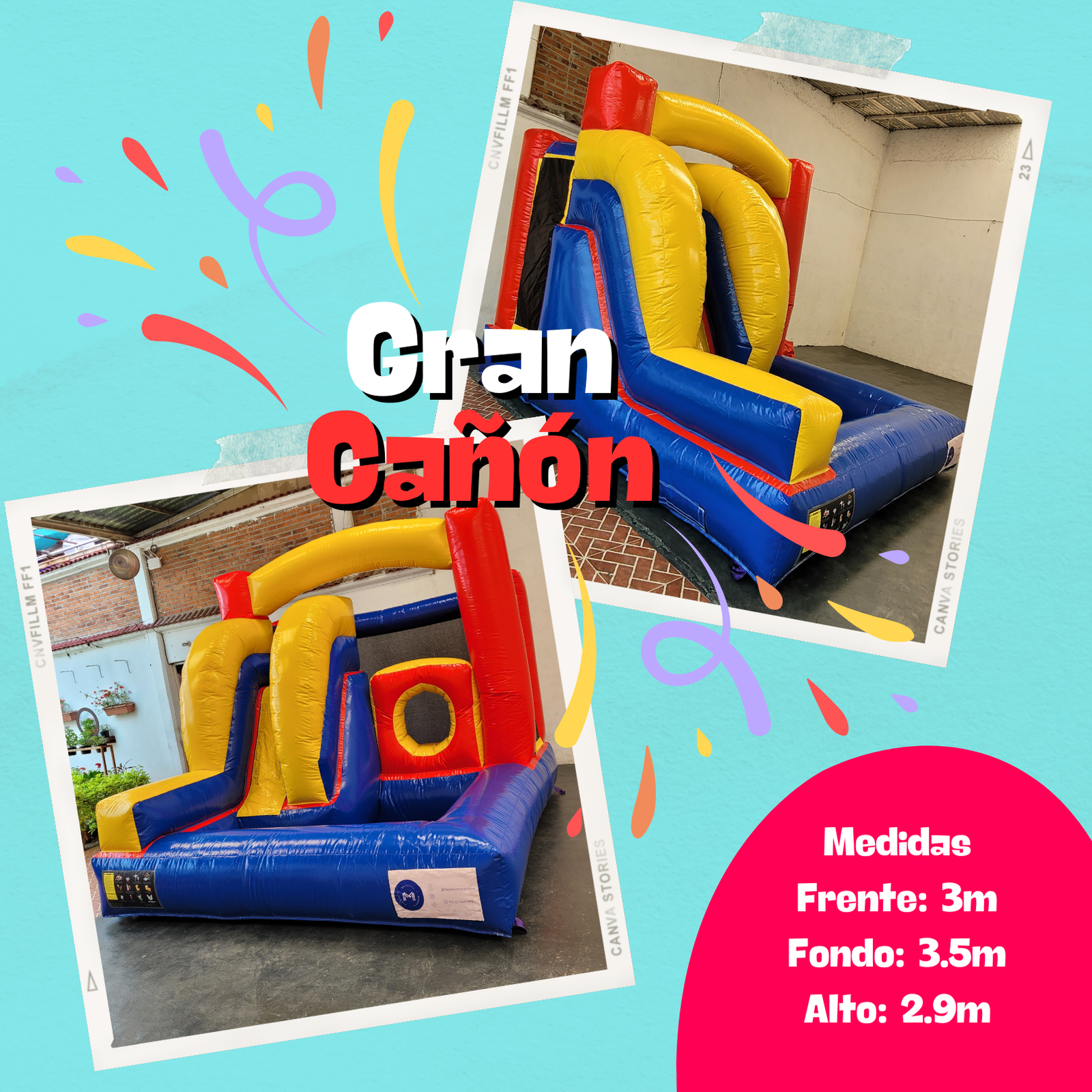 Inflable Gran Cañón