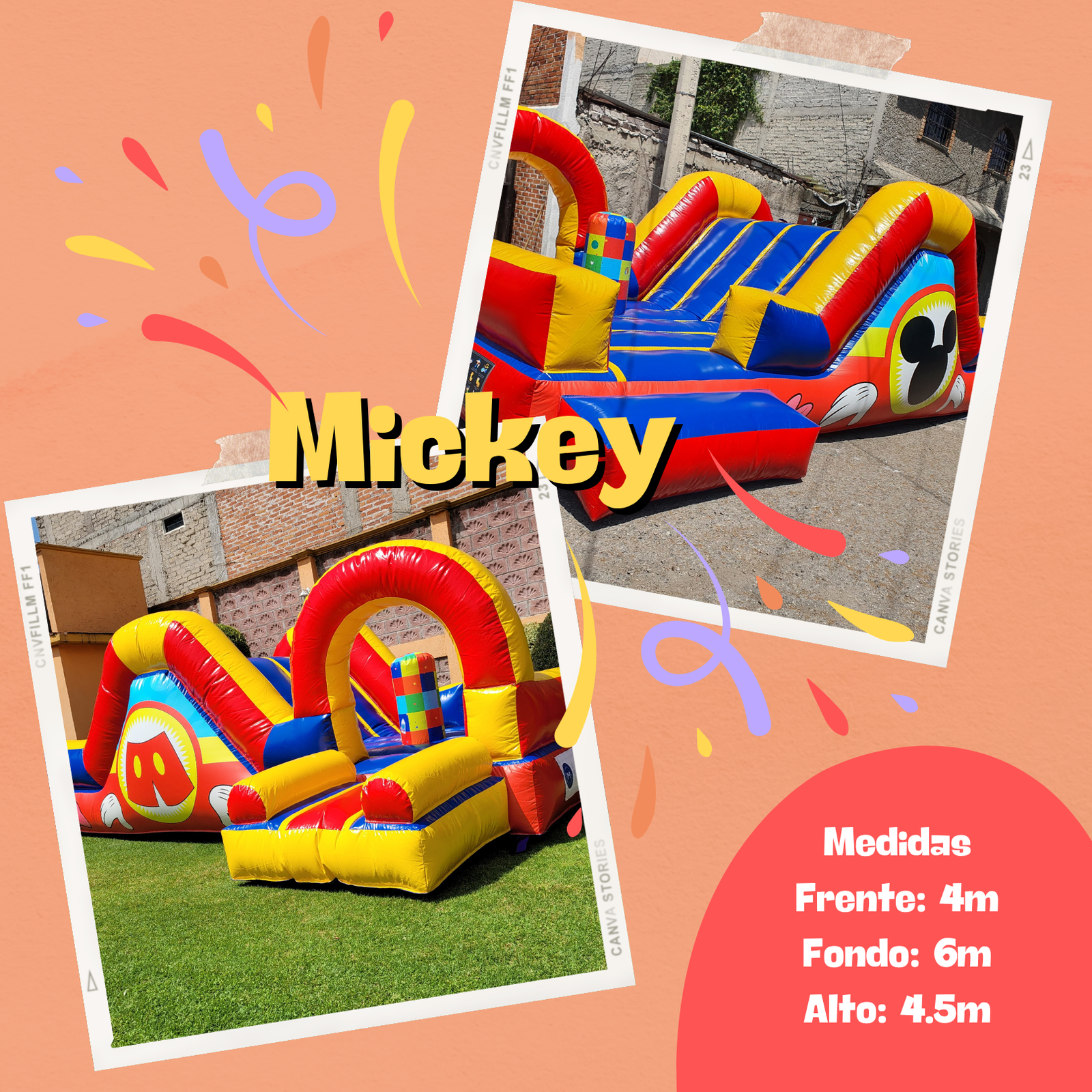 Inflable Mickey